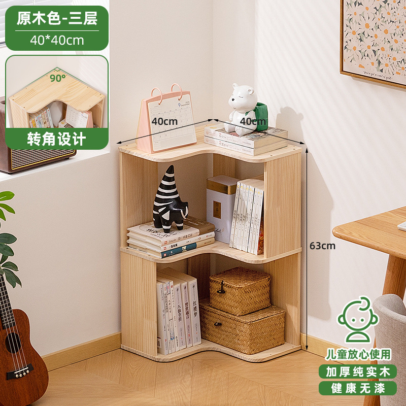 corner design-log color-three layers-thick solid wood