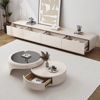 Meuble TV Luxueux et Moderne en Bois pour Salon, Design Flottant avec Rangement, Vitrine Étagère – Nouveauté 2025