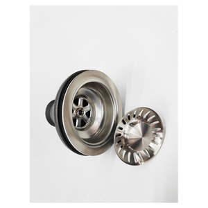 Évier de cuisine moderne de luxe en acier inoxydable de 114 mm de diamètre extérieur Égouttoir de trop-plein en céramique - Product Image 6