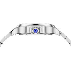 Reloj mecánico de lujo para hombre, superventas, de gama alta, con número romano cuadrado de diamante completo, reloj de pulsera mecánico de lujo 2025 - Product Image 4