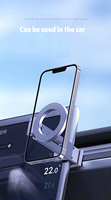 YTGEE Pliable 360 Rotation Avion Chemin De Fer Cellule Mobile Support De Tablette De Bureau Clip Stand Voyage Magnétique Support De Téléphone