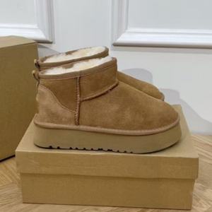 2025 <b>Winter</b> Latest Unisex Luxury Custom Designer UGGs Wool Lined Soft Non-slip Snow <b>Boots</b> - Product Image 3