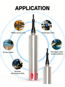 Analizador de Agua Multiparamétrico PH/TDS/COD/NH4+/<span class=keywords><strong>NO3</strong></span>/NH4+/<span class=keywords><strong>Na</strong></span>+/<span class=keywords><strong>NO3</strong></span>/F/Cl/DO, Analizador de Calidad del Agua para Acuicultura - Product Image 2