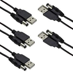 <span class=keywords><strong>Cable</strong></span> de Alimentación AIsmartlink USB 2.0 a Conector Macho de 0.5x2.1mm 5 Voltios, Negro, Máximo <span class=keywords><strong>2.5</strong></span> <span class=keywords><strong>Amperios</strong></span> - Product Image 2