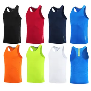 Sport Activity Men's Sport Wear Polyester Gym Runner Wear Tank Top For Men