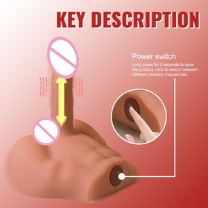 Masturbador Masculino Inteligente con Movimiento Automático, Torso Realista de TPR con Vibración en el Trasero, Envío Discreto en Caja Privada - Product Image 3