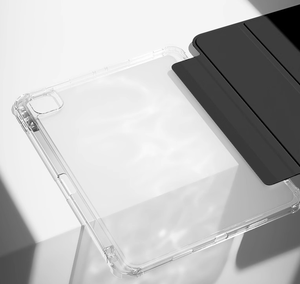 2024 nouveau Smart Trifold Cover Style étui pour tablette antichoc clair support de <span class=keywords><strong>stylet</strong></span> arrière dur Compatible pour <span class=keywords><strong>iPad</strong></span> <span class=keywords><strong>Pro</strong></span> 12.9 "2024 - Product Image 5