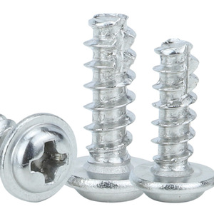Stainless Steel Self Tapping Screw M2 M3 M4 M5 Pan Head With Washer Metric Grade A Level 8.8 For Metal Construction - Product Image 4