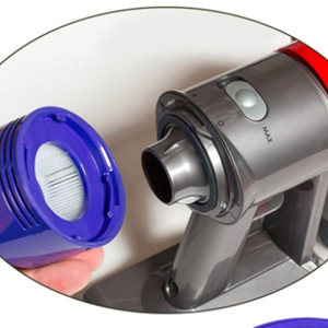 อุปกรณ์เสริมเครื่องดูดฝุ่น V7 V8แผ่นกรอง HEPA ด้านหลังสีฟ้าประสิทธิภาพสูงสำหรับใช้ในบ้าน - Product Image 4