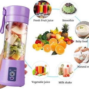 Mini Licuadora Portátil USB para Frutas, Botella Mezcladora de Frutas Frescas con 6 Cuchillas, Licuadora Portátil para Smoothies y Jugos - Product Image 2