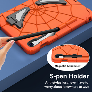 Capa Protetora Antichoque para Samsung Tab S10 Lite S10 FE S9 FE S9 11 com Suporte Dobrável, Alça de Ombro e Suporte para Caneta - Anime Infantil Reforçada - Product Image 6