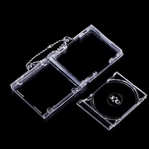 Bán buôn Acrylic Mini CD <span class=keywords><strong>Album</strong></span> Mặt dây chuyền Móc Chìa Khóa trống mini CD hộp Keychain keyholders - Product Image 3