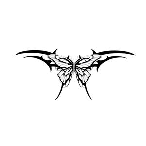 ที่กําหนดเองINSยอดนิยมผีเสื้อ<span class=keywords><strong>สัก</strong></span>สติกเกอร์เซ็กซี่tatooกลับร่างกายผู้หญิงสาวรอย<span class=keywords><strong>สัก</strong></span>ชั่วคราว - Product Image 2