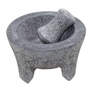ชุดครกและสากหินแกรนิตธรรมชาติขนาด<span class=keywords><strong>8</strong></span> "x 5" นิ้ว20X12.5ซม. - Product Image 2