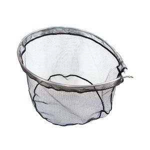 Filet de pêche à la <span class=keywords><strong>carpe</strong></span> 40*50cm, tête de filet en polyester bon marché, aluminium ovale, filet à poisson européen pour accessoires de pêche - Product Image 2