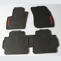Juego de Alfombrillas de Látex para Auto, Impermeables, de Lujo, Hechas a Medida para Fusion 2013 2014 2015 2016 2017 2018 2019 2020