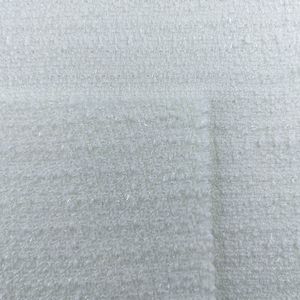2024 automne et hiver tissus 100% polyester blanc tissage tweed <span class=keywords><strong>tissu</strong></span> <span class=keywords><strong>pour</strong></span> pardessus femme - Product Image 6
