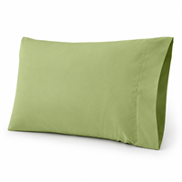Housse de coussin enveloppante en polyester brossé multicolore, ouverture enveloppe, logo et emballage personnalisés acceptables