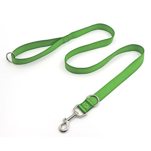 สายจูงสุนัขไนลอนสีเขียวล้วน ทนทาน สไตล์เรียบง่าย สำหรับสุนัข - Product Image 2