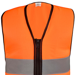 Chaleco <span class=keywords><strong>de</strong></span> Alta Visibilidad Reflectante para <span class=keywords><strong>Trabajo</strong></span> <span class=keywords><strong>de</strong></span> Construcción, Cinta <span class=keywords><strong>de</strong></span> Seguridad para Brazos, Chaleco <span class=keywords><strong>de</strong></span> Seguridad <span class=keywords><strong>con</strong></span> Cierre, Excedente <span class=keywords><strong>de</strong></span> Inventario - Product Image 5