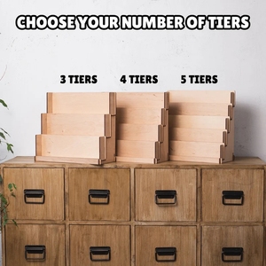 Junji thủ công hiển thị hiển thị đứng thiệp chúc mừng & bưu thiếp hiển thị đứng cho thị trường lưu trữ và giới thiệu - Product Image 3