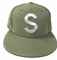Gorras Deportivas al por Mayor con Visera Curva de Gamuza, Gorras BAEZ con Logotipo Bordado en 3D, Calidad G5, Gorras Ajustables de 5 Paneles