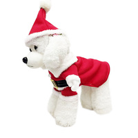 Vêtements de Noël pour animaux de compagnie – Sweat à capuche décoratif rouge en polyester pour chiens et chats, chaud, à deux pattes, pour l'automne et l'hiver, idéal pour les photos de vacances