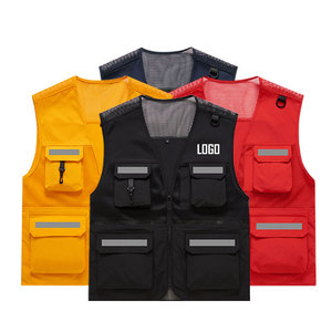 <span class=keywords><strong>Gilet</strong></span> Multitasche da Pesca per <span class=keywords><strong>Uomo</strong></span>, Traspirante e ad Asciugatura Rapida, Abbigliamento da Lavoro Pratico per Esterni, Personalizzabile <span class=keywords><strong>con</strong></span> Logo - Product Image 1