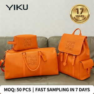 <span class=keywords><strong>Borsa</strong></span> da Viaggio Grande per Uomo YIKU con Logo Personalizzato, <span class=keywords><strong>Borsa</strong></span> in Pelle PU con Etichetta, <span class=keywords><strong>Borsa</strong></span> Weekend - Product Image 2