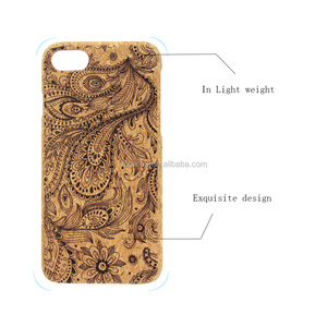 Naturel Recyclé Écologique En Bois de Liège Étui de Téléphone Accessoire De Téléphone Portable Couverture Arrière pour iPhone - Product Image 4