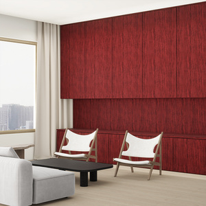 Película decorativa de PVC moderna, los últimos muebles de vinilo de grano de madera para cocina y sala de estar, Fondo de Gabinete a prueba de explosiones - Product Image 2