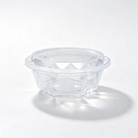 Couvercle de boîte alimentaire jetable pour micro-ondes, sans BPA, en PP de qualité alimentaire, double couche, design moderne pour restaurant, boîte à emporter, boîte à lunch