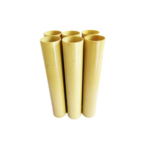 Tùy chỉnh pultruded Epoxy sợi thủy tinh rỗng Ống 3640 Epoxy Vòng sợi thủy tinh đùn ống ống - Product Image 3