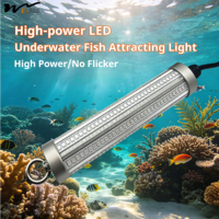 Lampe de pêche sous-marine haute puissance 12V 100W, puissante lampe de pêche sur glace, lumière de collecte de poissons