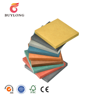 Panneau MDF coloré E0 écologique de haute qualité avec design à âme pour la décoration intérieure de meubles de chambre et de salon