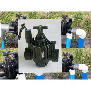 Válvula Solenoide de Riego de 2 Pulgadas (63mm) con Revestimiento de Goma, Control Electromagnético de Flujo para Agua y Aire, Uso a Temperatura Ambiente - Product Image 4