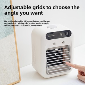 <span class=keywords><strong>Ventilateur</strong></span> de refroidissement portable transfrontalier, mini <span class=keywords><strong>climatiseur</strong></span> de bureau pour dortoir, avec contrôle tactile, chargement USB, <span class=keywords><strong>ventilateur</strong></span> électrique pour étudiant - Product Image 3