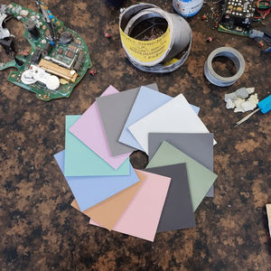 Pad <span class=keywords><strong>Termico</strong></span> in Silicone <span class=keywords><strong>Isolante</strong></span> 0.25~20mm di Spessore 1W-13W Materiali Isolanti ad Alta Temperatura Saintyoo GP280 4-6KV - Product Image 6