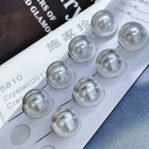 Pendientes de Plata de Ley S925 con Cristal Brillante del Mar del Sur, Estilo Blogger, para Mujer - Product Image 3