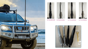 เสาอากาศมือถือแบบสปริงไฟเบอร์กลาสคุณภาพดี ทนทาน ขนาดใหญ่ 144/446MHz - Product Image 2