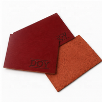 Patchs en cuir véritable de haute qualité avec logo personnalisé pour vêtements masculins