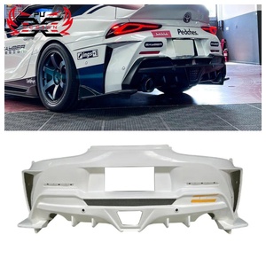 Parachoques Trasero de Fibra de Carbono Seca para <span class=keywords><strong>Toyota</strong></span> GR <span class=keywords><strong>Supra</strong></span> A90 A91 2019+ Estilo ING - Product Image 1
