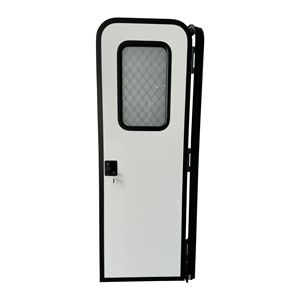 Vente directe du fabricant de porte de <span class=keywords><strong>caravane</strong></span> Rv <span class=keywords><strong>à</strong></span> verrouillage unique en alliage d'aluminium de haute qualité - Product Image 1