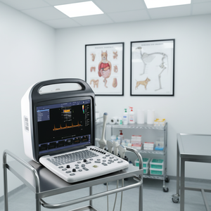 Veterinaire apparatuur huisdieren Kaixin DCU12 Kleuren Doppler Ecograaf Ultrasoundapparaat - Product Image 6