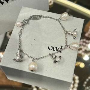 Collar Empress Dowager Vivienne, Estilo Punk Barroco de Lujo, con Perlas y Circonitas, Diseño de Saturno, Chapado en Oro Rosa sobre Plata de Ley, para Mujer - Product Image 2