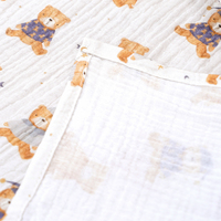 Couverture pour bébé en coton 100% grande taille, mignonne, confortable, serviette de bain, non irritante, absorbante, douce pour la peau, couverture chaude pour la literie