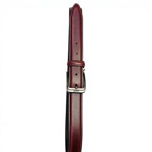 Ceinture formelle pour homme en cuir de vache 100% pur, longueur personnalisée, boucle à ardillon, design vintage fait main, largeur 3,8 cm, imperméable, qualité supérieure - Product Image 6