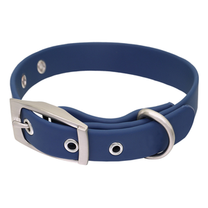 Collier de luxe pour chien en plastique 2025, motif uni, imperméable, avec rivets décoratifs, boucle personnalisée, nouveau design - Product Image 2