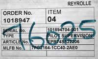 REYROLLE PILOTO SUPERVISIÓN RECEIVEREPEAT EPB74S522206
