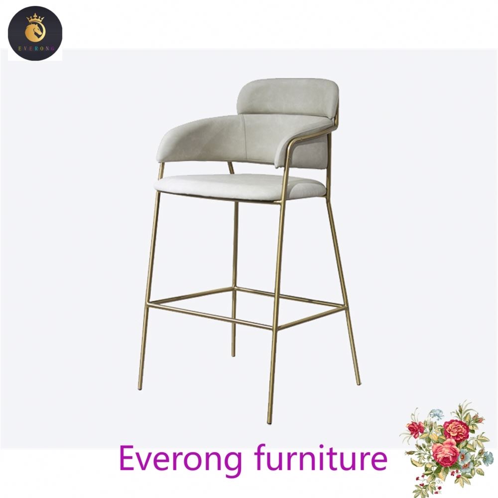 Регулируемый стул современный бархатный складной китайский золотой белый и золотой высокий барный стул с подкладкой